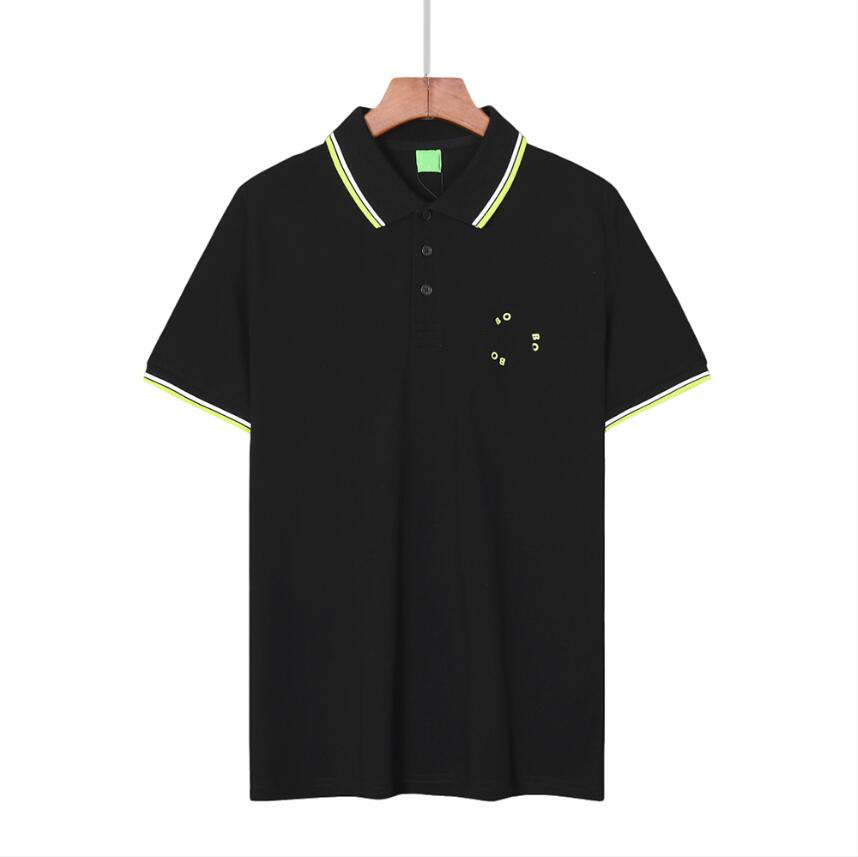 Italie 2024 Luxury Mens Polo-Shirts Summer Brands de mode Summer Polos Shirt Men Designer broderie T-Sheve Short à manches # 184