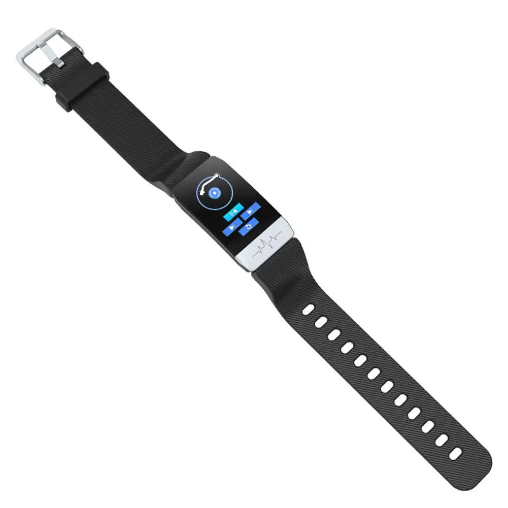 Braccialetti saldi caldi!Q1s Fitness Tracker ECG PPG Monitoraggio impermeabile Monitoraggio della banda intelligente Bracciale intelligente iOS Android