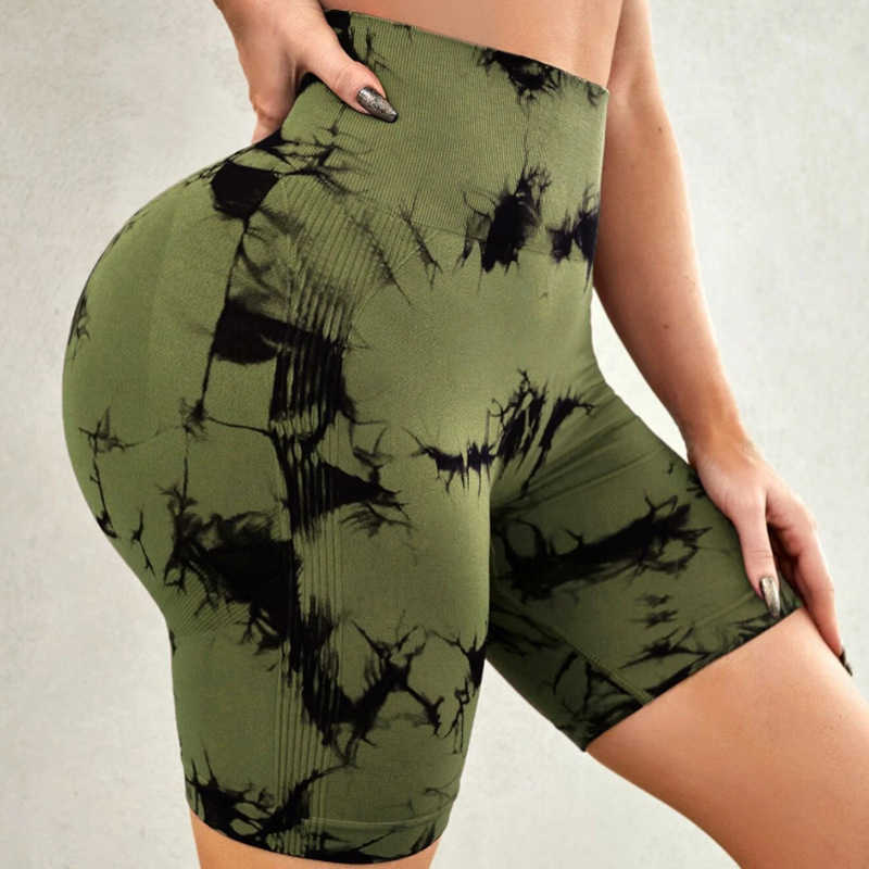 LuleMen Tops Shorts Nowy styl bezproblemowe brzoskwiniowe spodnie jogi
