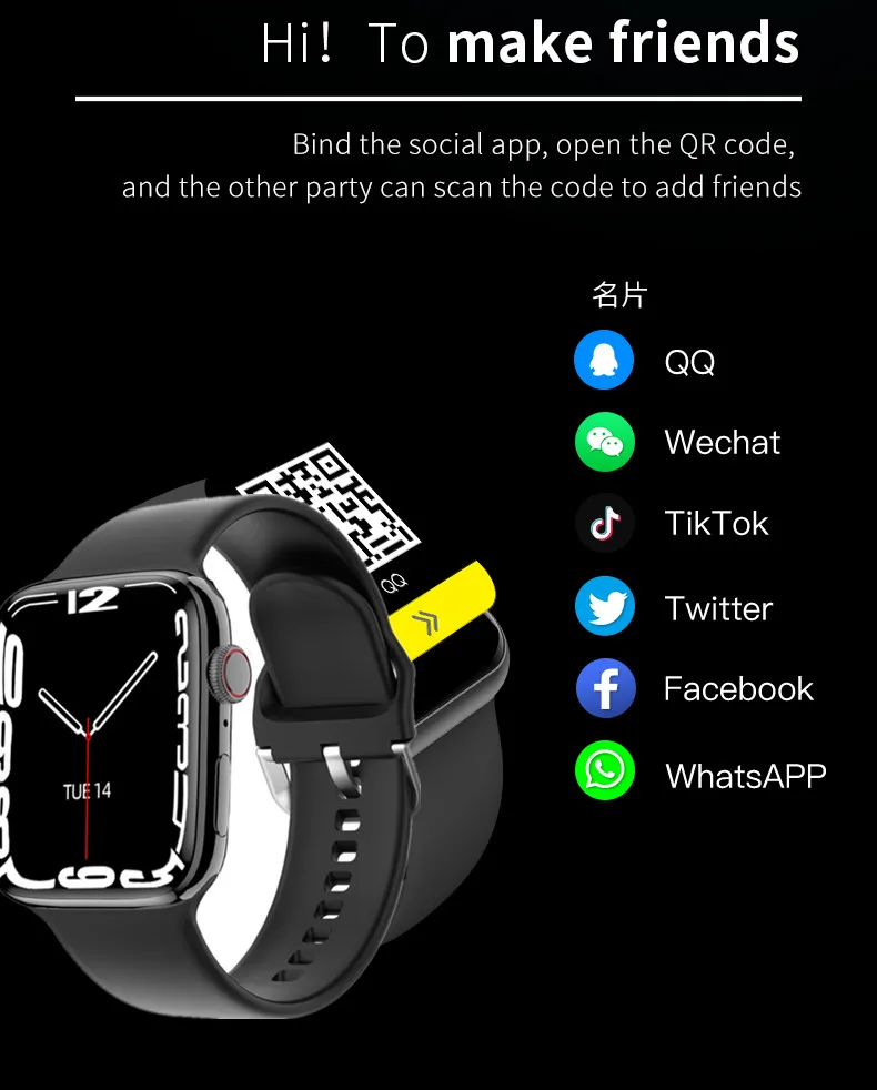 Control Original X7 Plus Smart Watch Micatch Smartwatch Reproducir Aduanas Mira cara 1.99 pulgadas AI Voice Assistant Video Control Bluetooth