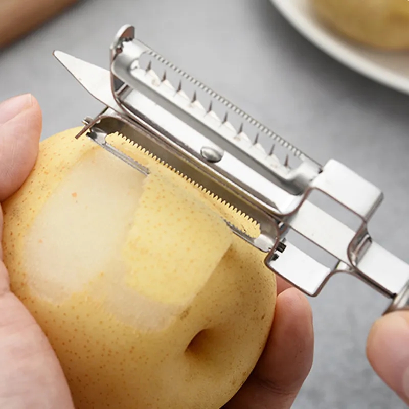 High Quality Stainless Steel Potato Cucumber Carrot Grater Julienne Peeler Vegetables Fruit Peeler Vegetable Slicer