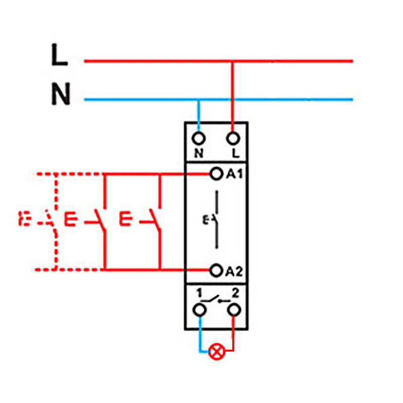 CONTROLLA TUYA SMART WIFI Interruttore di interruttore a circuito 16A Din Rail KWH METER Timer Monito