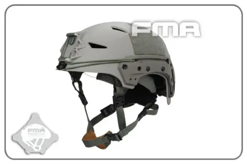 Safety Tactical Mic FTP Bump Helmet Ex Airsoft Simple System Black/Sand/Gray