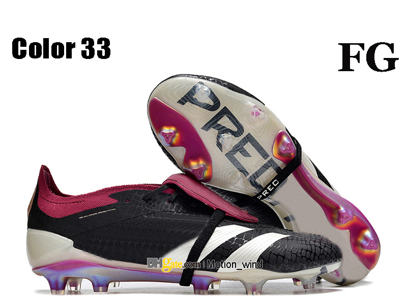 선물 가방 Mens High Tops Football Boots Accuracies 엘리트 FG 회사 그라운드 클리트 정확도