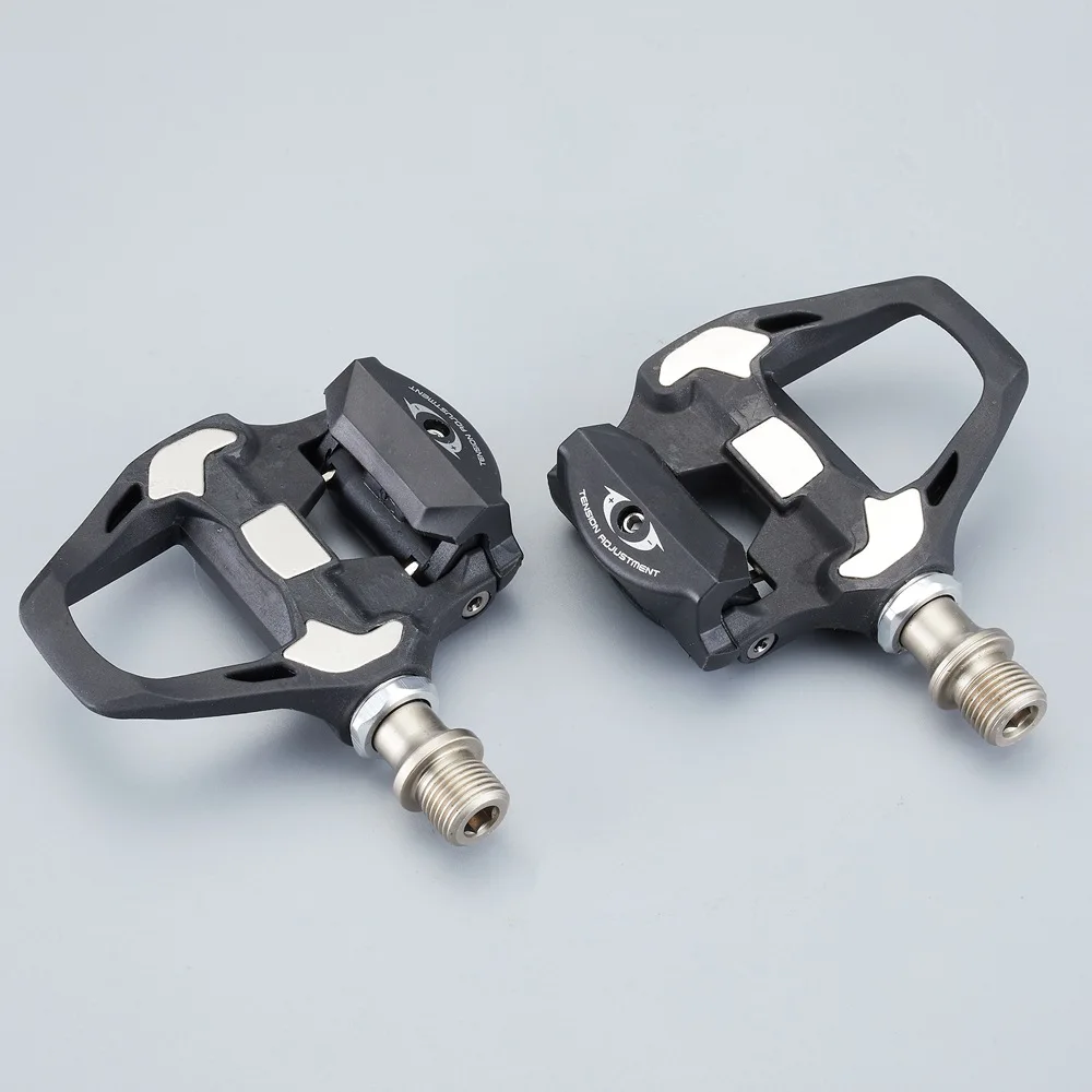 Lights Road Bike Selflocking Pedal Racing Bicycle Foot Hold Sultralight Нейлоновый подшипник Spdsl Педали для Shimano R8000