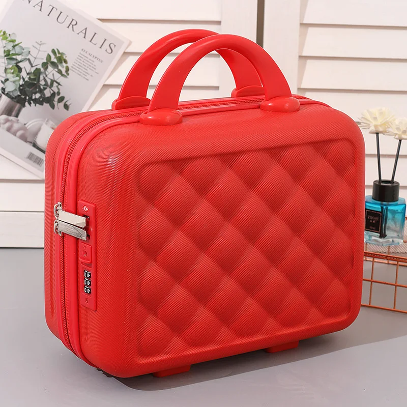 Valises Travel Hand Lage LAGE SMAL SAG SAGLE RETRO COSE COSMETIQUE COLACE 13 pouces Lage