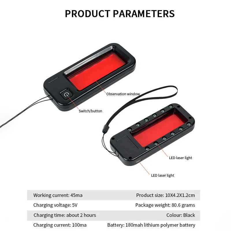 ツールアンチスパイ検出器カメラ検出器antitheftカメラアンチカンディングIR検出器スキャナー旅行機器アラーム検出デバイス