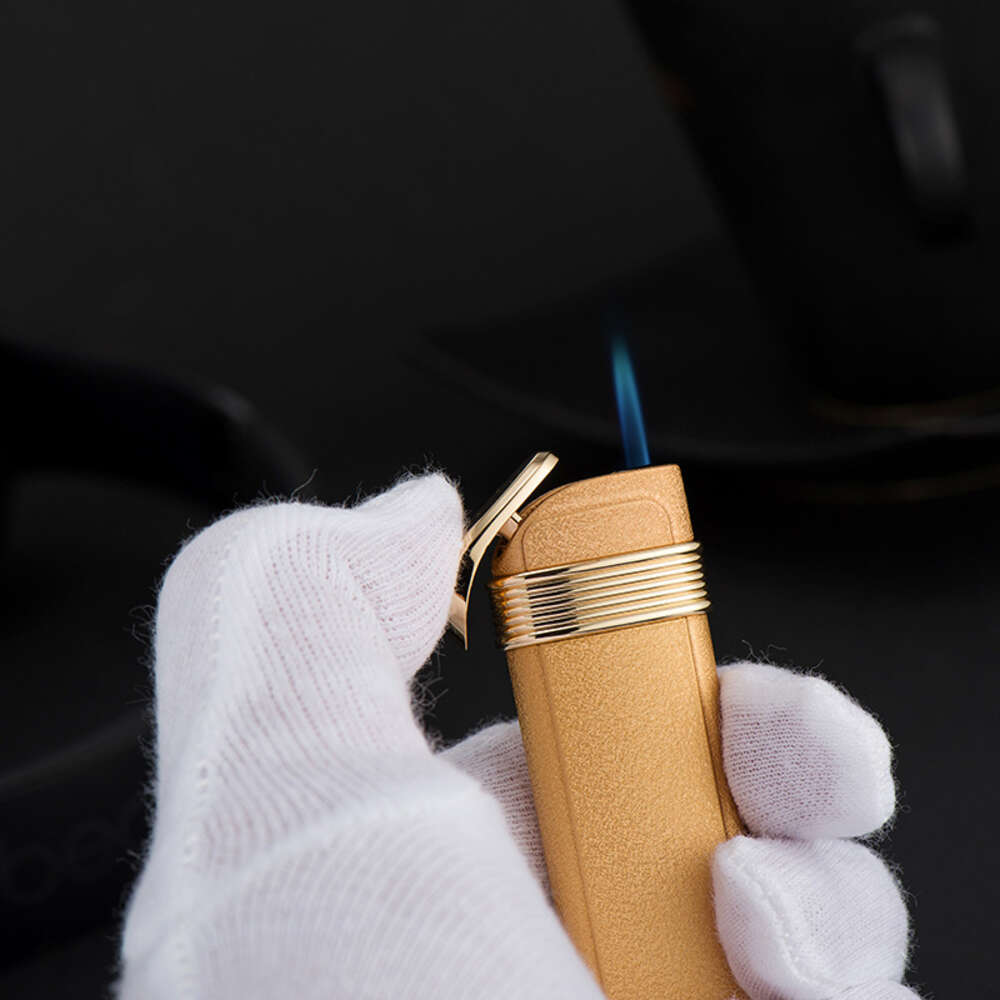 가스 가스가없는 정직한 금속 터보 라이터는 특이한 미니 플린트 담배 라이터 시가 흡연 액세서리 남성용 가제트
