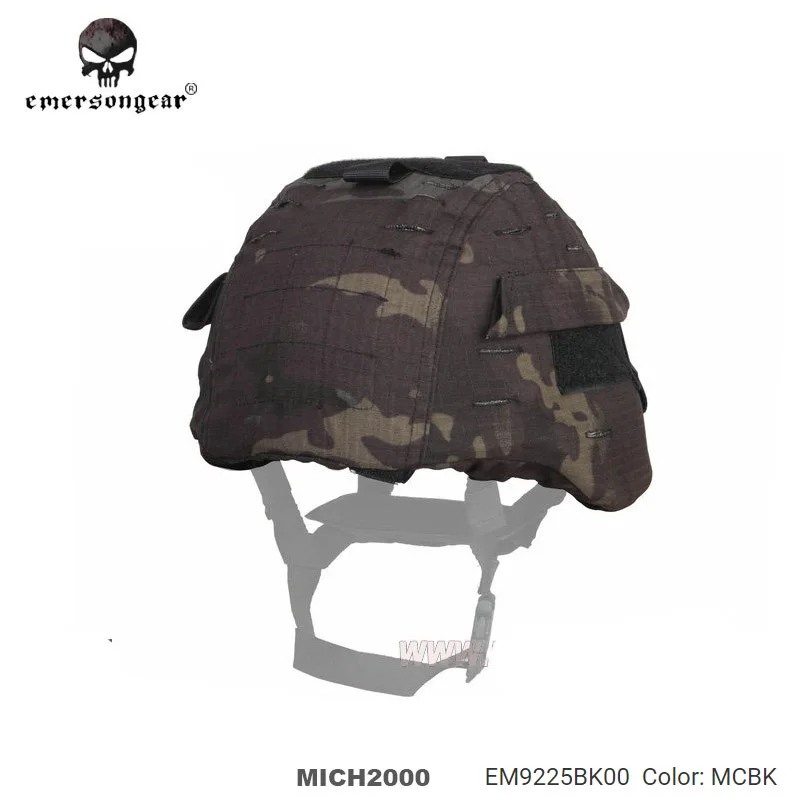 Helmets Emersongear Mich2000 전술 헬멧 커버 Airsoft Hunting Helmet Cover
