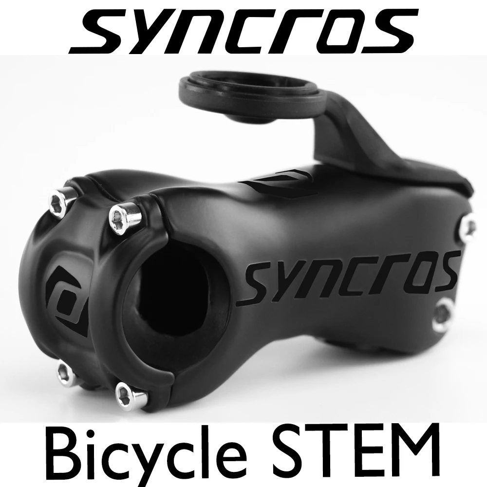 أضواء Syncros Ultra Light Carbon MTB زاوية جذع الدراجة 6/17 درجة 60/70/80/90/110/110/120 مم SL SL إكسسوارات الطريق MTB