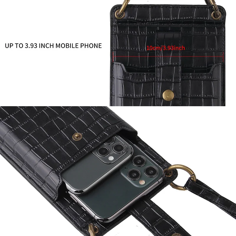 Cüzdan Marka Tasarımcısı Küçük Omuz Telefon Çantası Kadın Taş Pat Pat Pat Pat Kadın Mini Crossbody Messenger Çanta Bayanlar Cüzdan Çanta