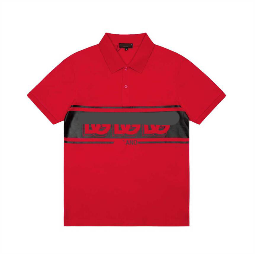 이탈리아 2024 럭셔리 남성 폴로 셔츠 여름 패션 브랜드 디자이너 폴로 셔츠 남자 디자이너 자수 짧은 슬리브 티#184