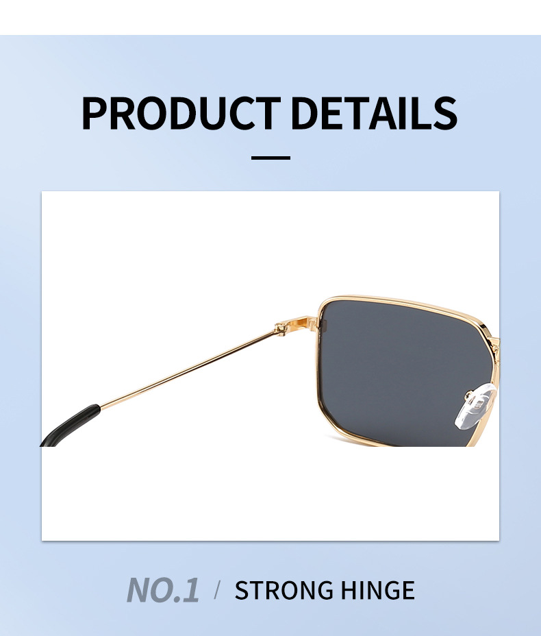 NOUVELLEUR EUROPE ET AMÉRICAINE BOX MENS MELLES SUMPLASSES STEMPLE PUNK SUMPLASSES TRENDES DE LA MODE FAMILLE Métal Lunettes de soleil en gros en gros