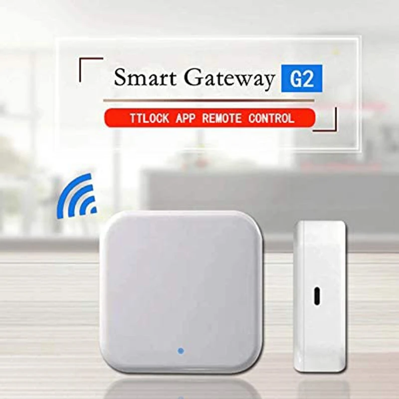 Controle Hot Bluetooth Wi -Fi Gateway Senha de impressão digital Smart Electronic Door Lock Home Bridge Ttlock App Control Gateway Hub