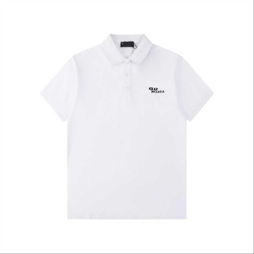 Italie 2024 Luxury Mens Polo-Shirts Summer Brands de mode Cortique Polos Men Men de concepteur broderie à manches courtes # 180