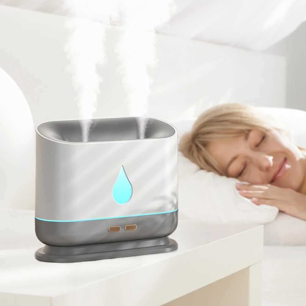 Humidifiers 1000ml air humidifier large capacity air diffuser atomizer ultrasonic aroma diffuser cold mist generator air humidifier Y240422