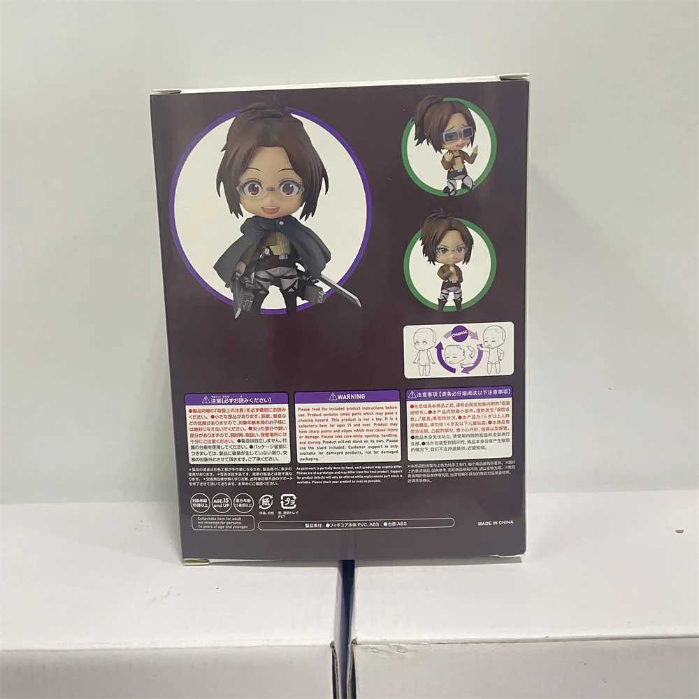 Action Toy Figures Attack on Titan Anime Figure Hange Zoe 1123 Action Toys for Children Figure Collector 10cm Birthday Gifts T240422