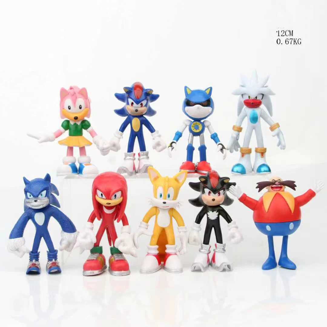 Action Toy figures Nouvelles ventes complètes Ventes sonores que Tails aéré