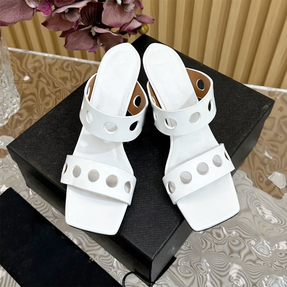 Ladies Strange pięty mody Krystal slajdy otwarte u stóp sukienkę na imprezę wysokie obcasy projektantka marki Rome Sandals Footwear