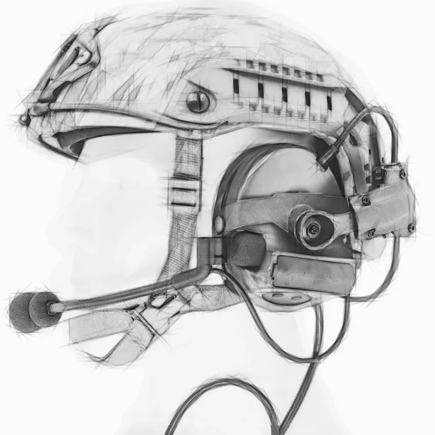 Écouteurs Adaptateur de rail à arc de casque tactique COMTAC Le support est compatible avec le casque tactique Comtac II Comtac III