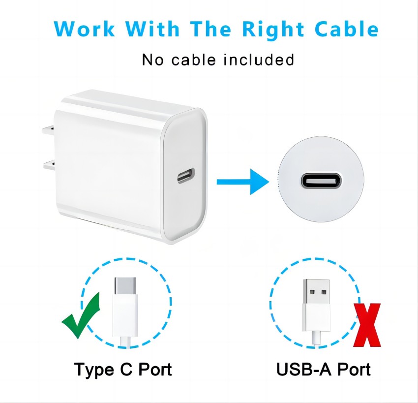 PD 20W 빠른 충전기 EU iPhone 용 미국 플러그 15 14 13 Pro Max Plus iPhone iPad OEM 제품을위한 유형 C 충전기 어댑터