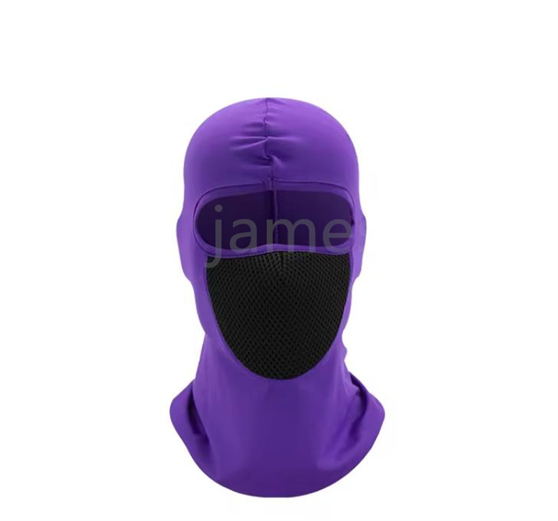 Huvudbonad Custom Multipurpose Lycra Hat Windproof Outdoor One Hole Balaclava DF356