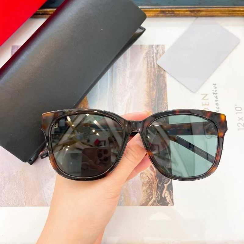 designer sunglasses 2024 New Santa Rosa Box Sunglasses Instagram Star Internet Celebrity Same Board Sunglasses SLM40