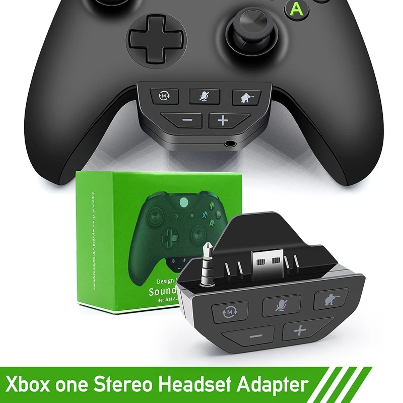 Finders Gire Stérilège Adaptateur Adaptateur Contrôleur Adaptateurs Adaptateurs Convertisseur de casque pour Xbox One Wireless GamePad G2AC