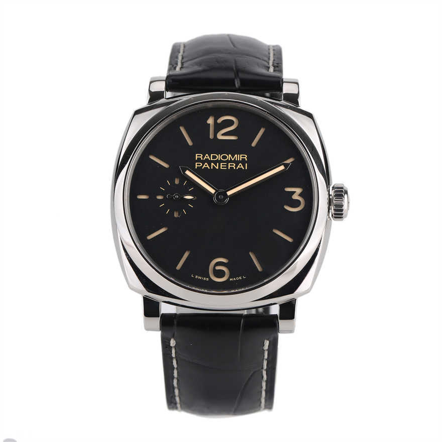 Высококачественные роскошные дизайнерские часы для Peneraa 63300 Due Mechanical Mens Watch Pam00512 Оригинал 1: 1 с настоящим логотипом и коробкой
