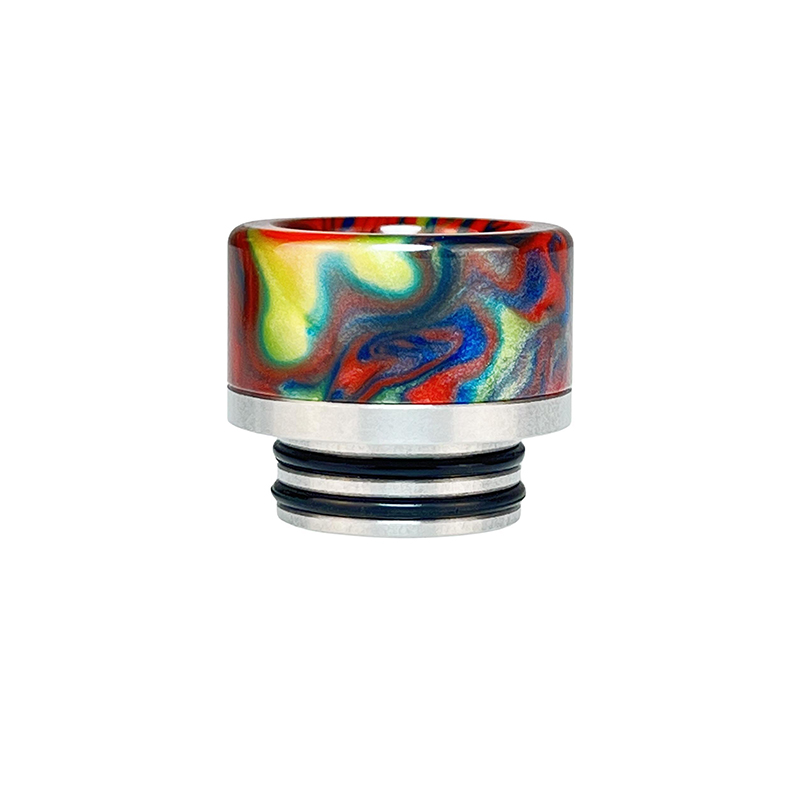 Accessories 810 Stainless Steel With Resin Drip Tips Wide Bore Mouthpiece Support 