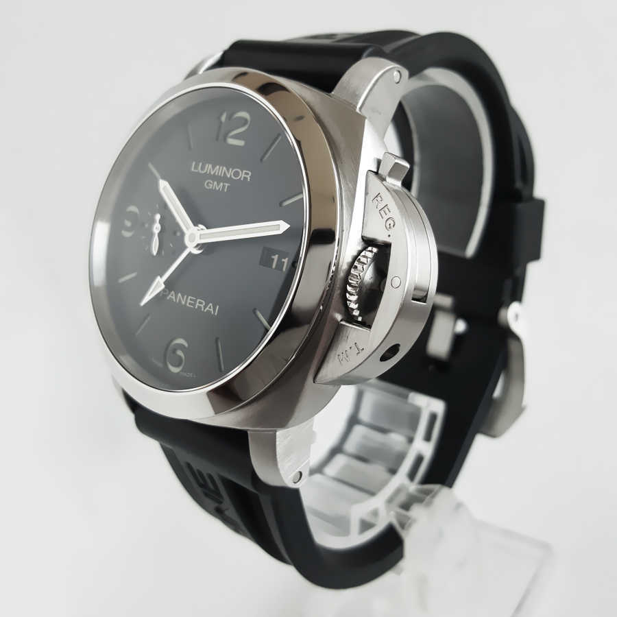 Relógios de designer de luxo de ponta para Peneraa Watch Series masculinas aço de aço automático Relógio mecânico automático masculino PAM00320 Original 1: 1 com logotipo e caixa real