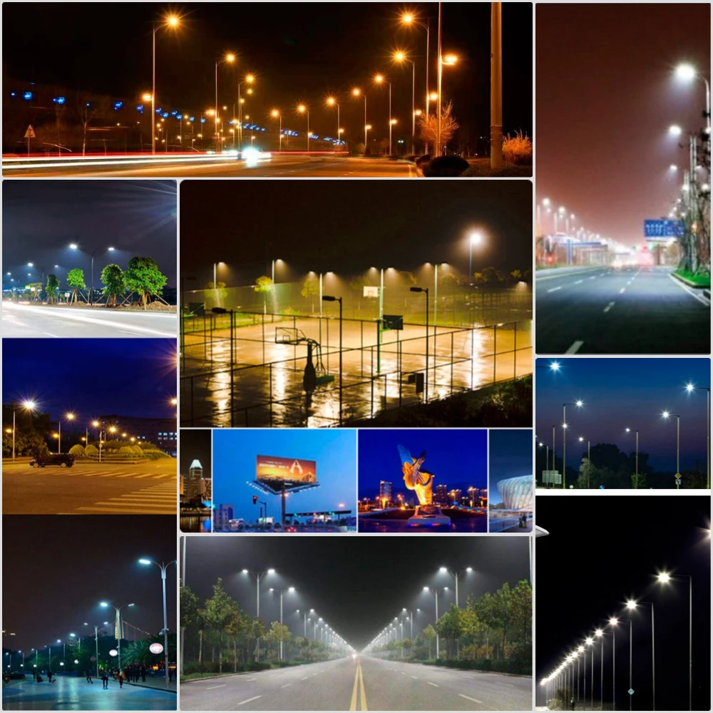 Aladin led street lights outdoor 50w ip66 road fixture garden luminaire parking shoebox highway lamp country yard lighting