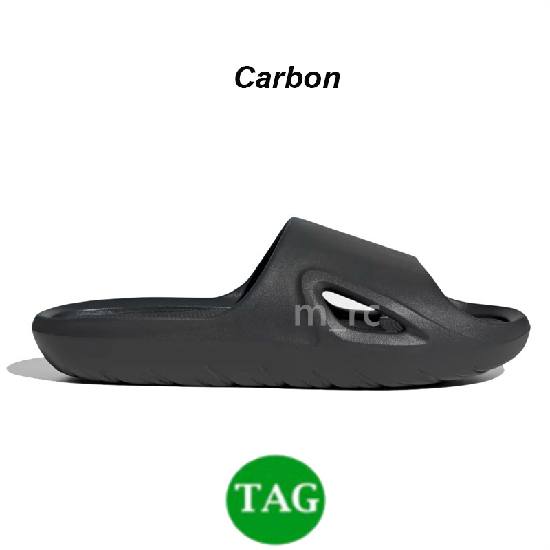 Designer tofflor glider svart vit kolkräm sandstrata grå grön oliv adicane eva adifom adilette glid män platt toffel kvinnor avslappnade sandaler skrapar sandal