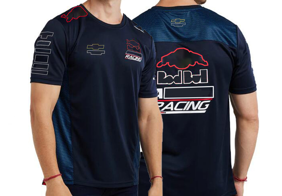 2024 NOUVELLE T-shirt de voiture de course F1 Men et femmes Polo à manches courtes à manches courtes avec le même personnalisé