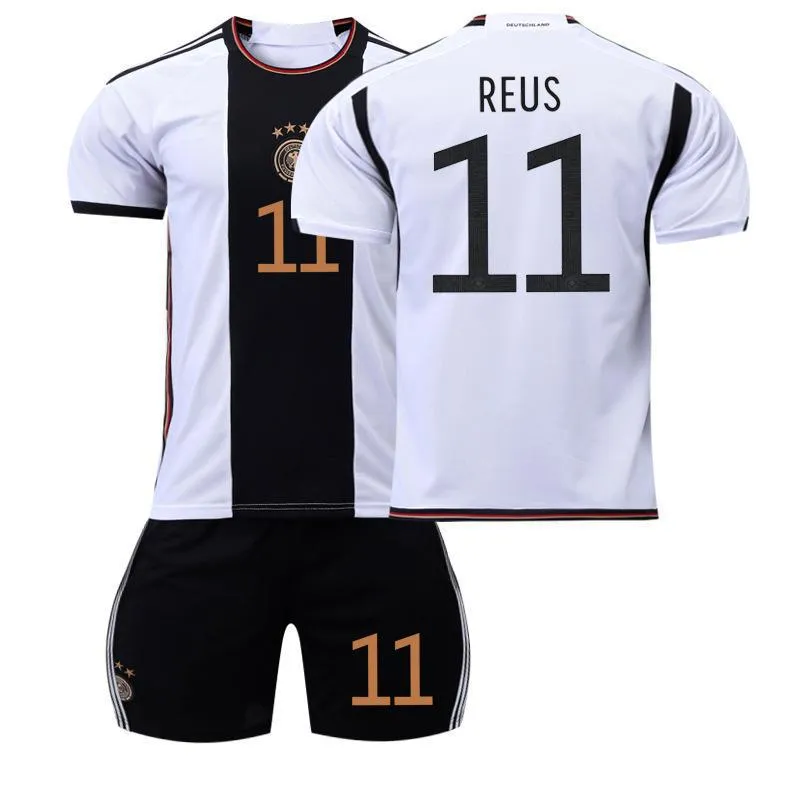 23 Germany home jersey No. 13 Muller 19 Sane 7 Haverz 8 Kroos football suit set