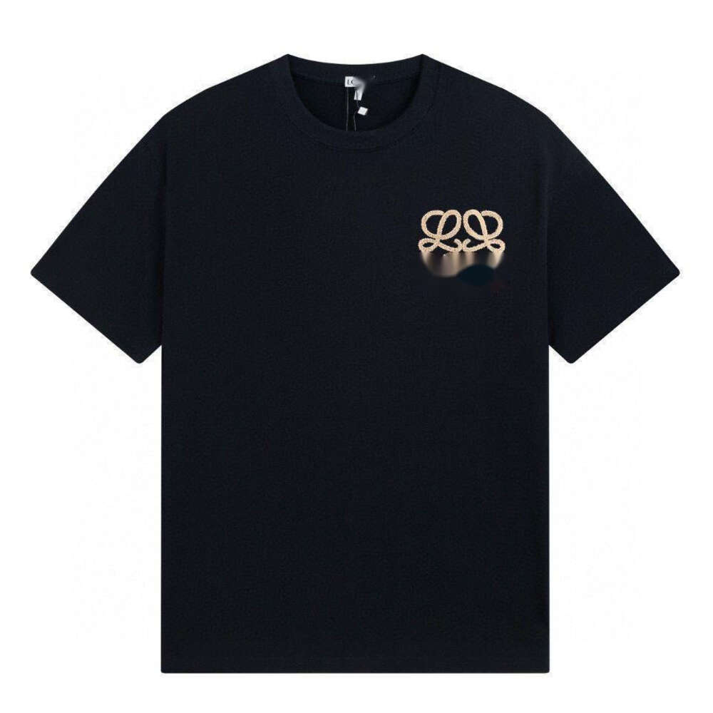 Loewve T-shirt Designer Tee Luxury Fashion Mens Mens T-shirts de haute qualité imprimé pour hommes et femmes décontractées à manches courtes lâches