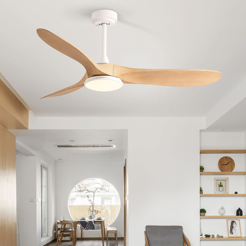 70 Zoll großer Deckenventilator mit Fernbedienungssteuerung DC Motor Rückwärtsholzblätterventilatoren Leuchten hocher Quanlity -Design Holzventilatoren Licht Licht