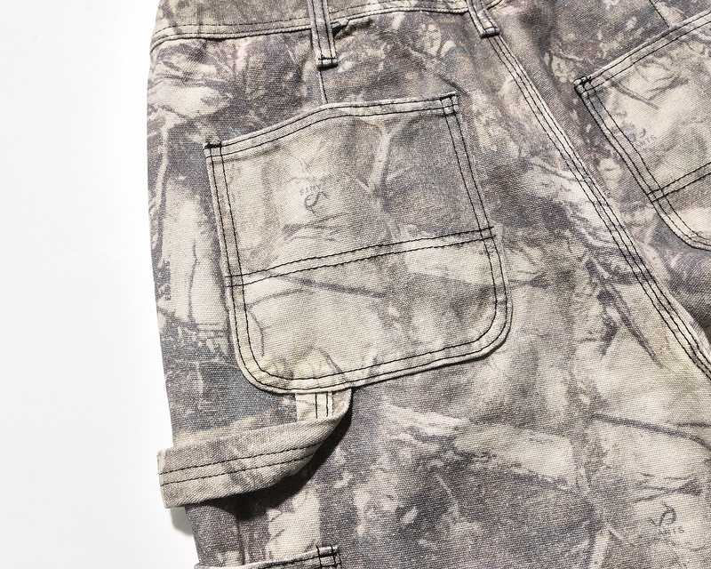 Pantalon de jeans imprimé de graffiti pour hommes Femmes Lavage Pantalon