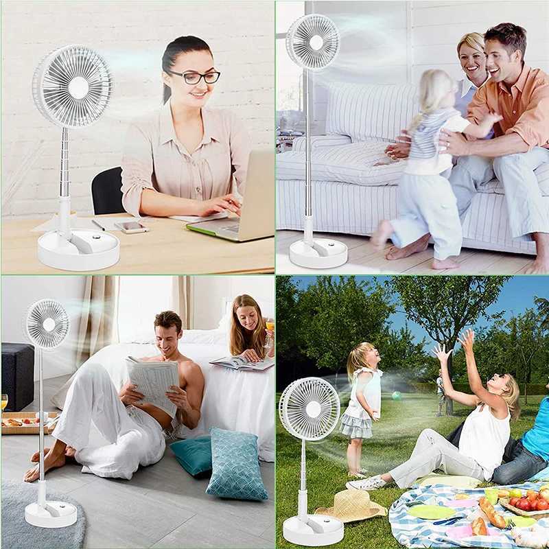 Altri elettrodomestici a ventola elettrica portatile pieghevole USB USB Office Fan Fan Desktop a basso rumore