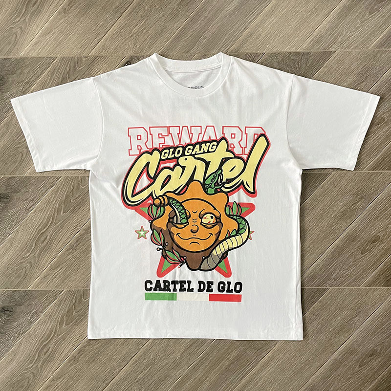 Maglietta maglietta grafica a manica corta magliette estive uomini uomini donne tees streetwear