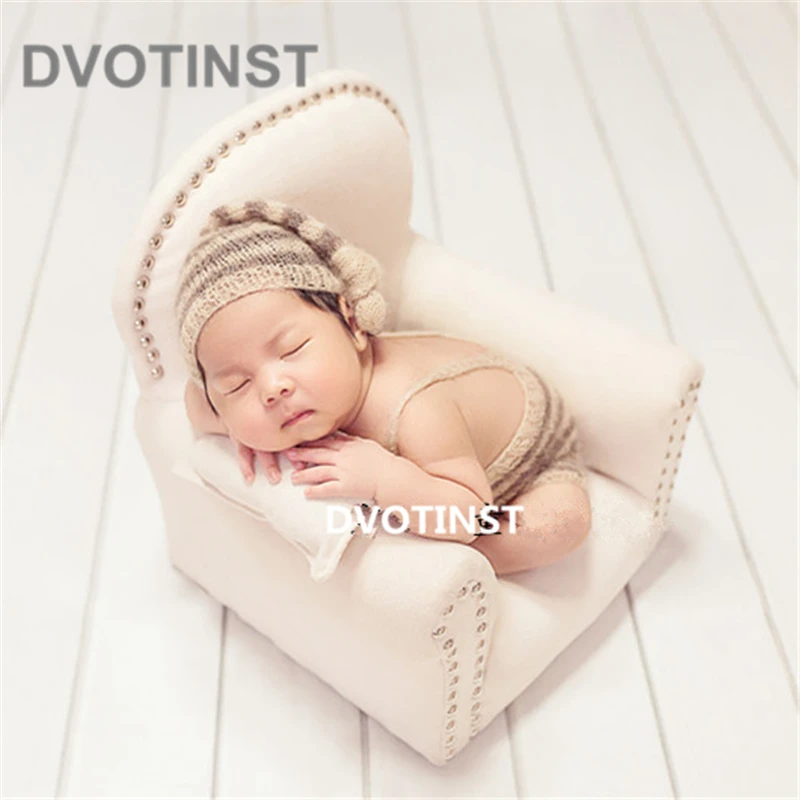 Аксессуары Dvotinst Newborn Photography Props для ребенка позирует мини -диван