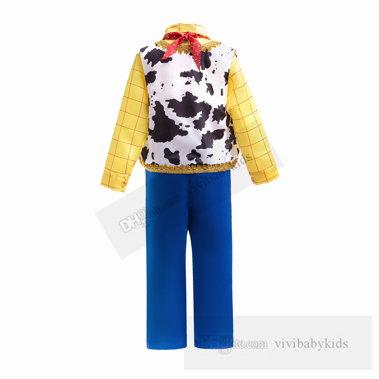 Toddler Boys Movie Star Cosplay Pak Kids contrasterend kleurontwerp driedelige kostuums sets Fashion Children Stage Performance Outfits Z7844