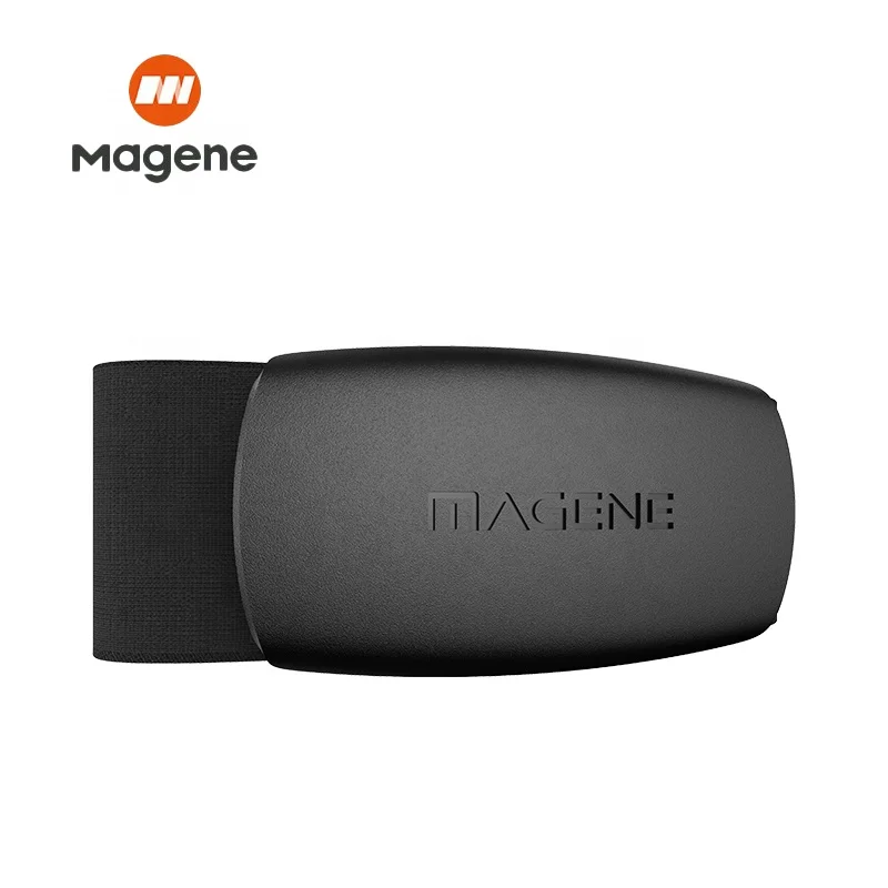 Acessórios Magene Mover H64M Monitor de freqüência cardíaca Bluetooth4.0 Ant + Magene Sensor com Banda de Bicicleta de Computador de Correia Wahoo Garmin Bt Band Band Band