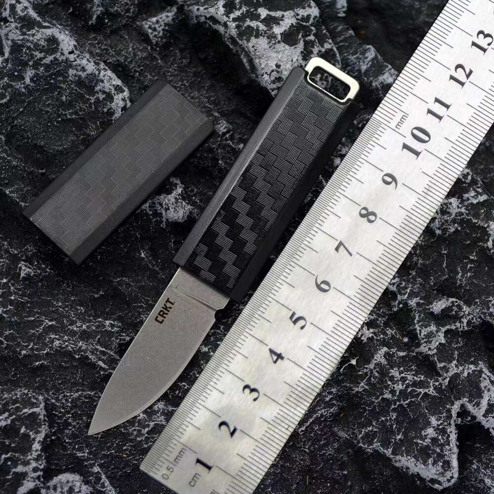 屋外のハイハードナイフ、EDCポータブルポケットナイフ、固定ブレード、ボックスアウトボックスナイフ、ハイキングナイフ、バーベキューナイフ