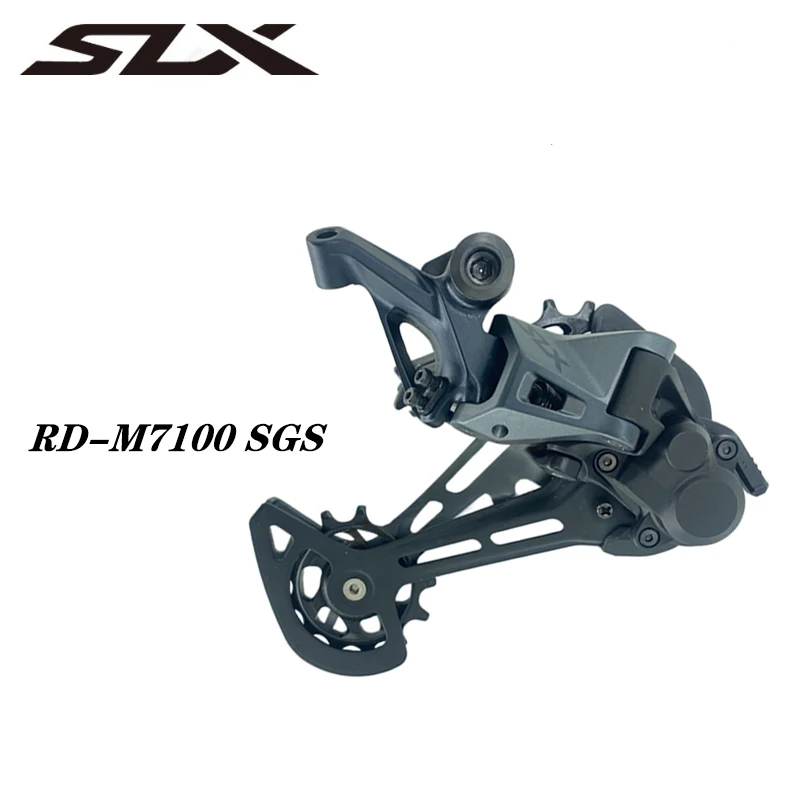 Parti SLX M7100 1x12 Speed Deralleur Groupset MTB Mountain Bike Shifter M7100 Deralleur posteriore KMC X12 Sunshine Cassette 46T 50T 52T