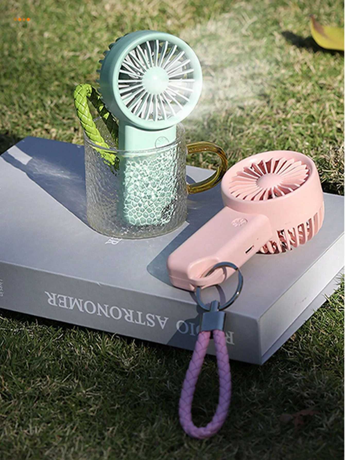 Andere apparaten Mini Portable Fan Handheld USB Laad Fan Mini Desktop Air Cooler Outdoor Fan Cooling Travel Manual Fan Ventilation Fan J240423