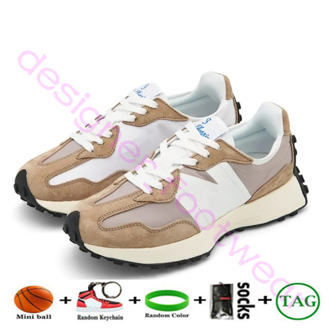 2024 Designer 327 OG Ultra Running Shoes Men Women 327s Sneakers Quartz Grey Sea Salt Vintage Beige Moonbeam Leopard Print Triple Black White Mens Trainers Storlek 36-45