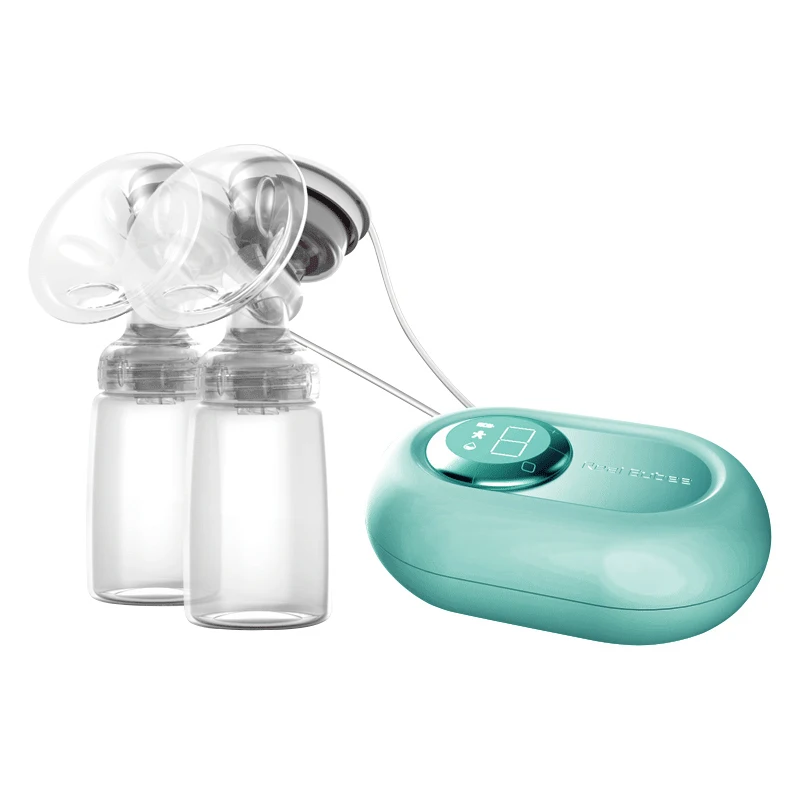 Enhancer Bilateral Electric Breast Pump Breast Pumping Milk Maker High Suction Automatic Massage Postpartum Baby Lactation Accessories