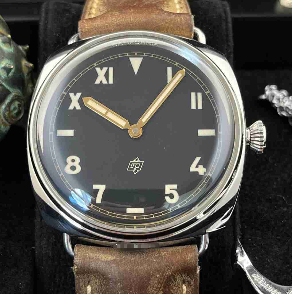 Pannerai Watch Luxury Designer 47mm Panahei RademirシリーズPAM00424マニュアルメカニカルメンズ