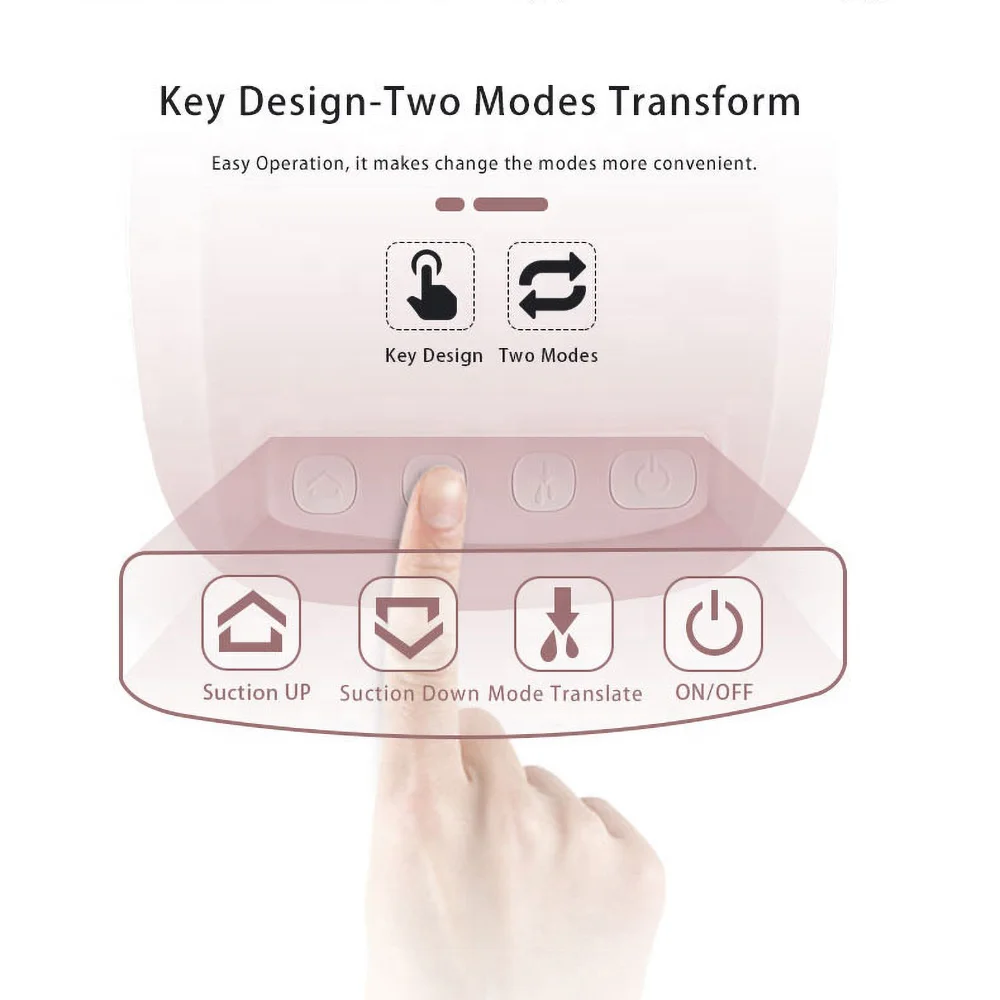 Potenciador eléctrico eléctrico de leche leche Succión Masaje automático Automático Postparto fabricante de leche Soft Baby Alejado Botella de leche recién nacida